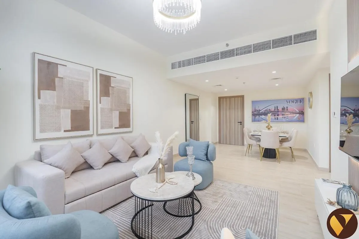 Apartment Vogue Brand-New, Canal View From The Bedroom And Huge Balcony, Business Bay Central Dubai
