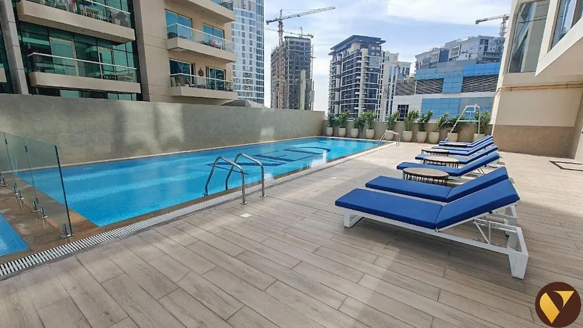 Apartamento Vogue Brand-New, Canal View From The Bedroom And Huge Balcony, Business Bay Central Dubái Emiratos Árabes Unidos